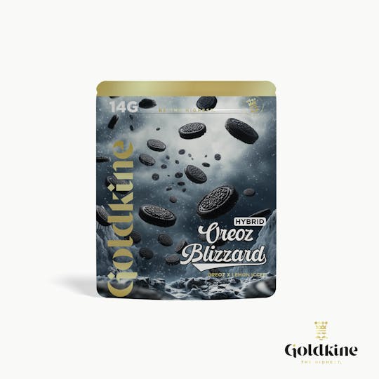 Goldkine - Goldkine Flower 14G (Mylar) | Oreo Blizzard - 1