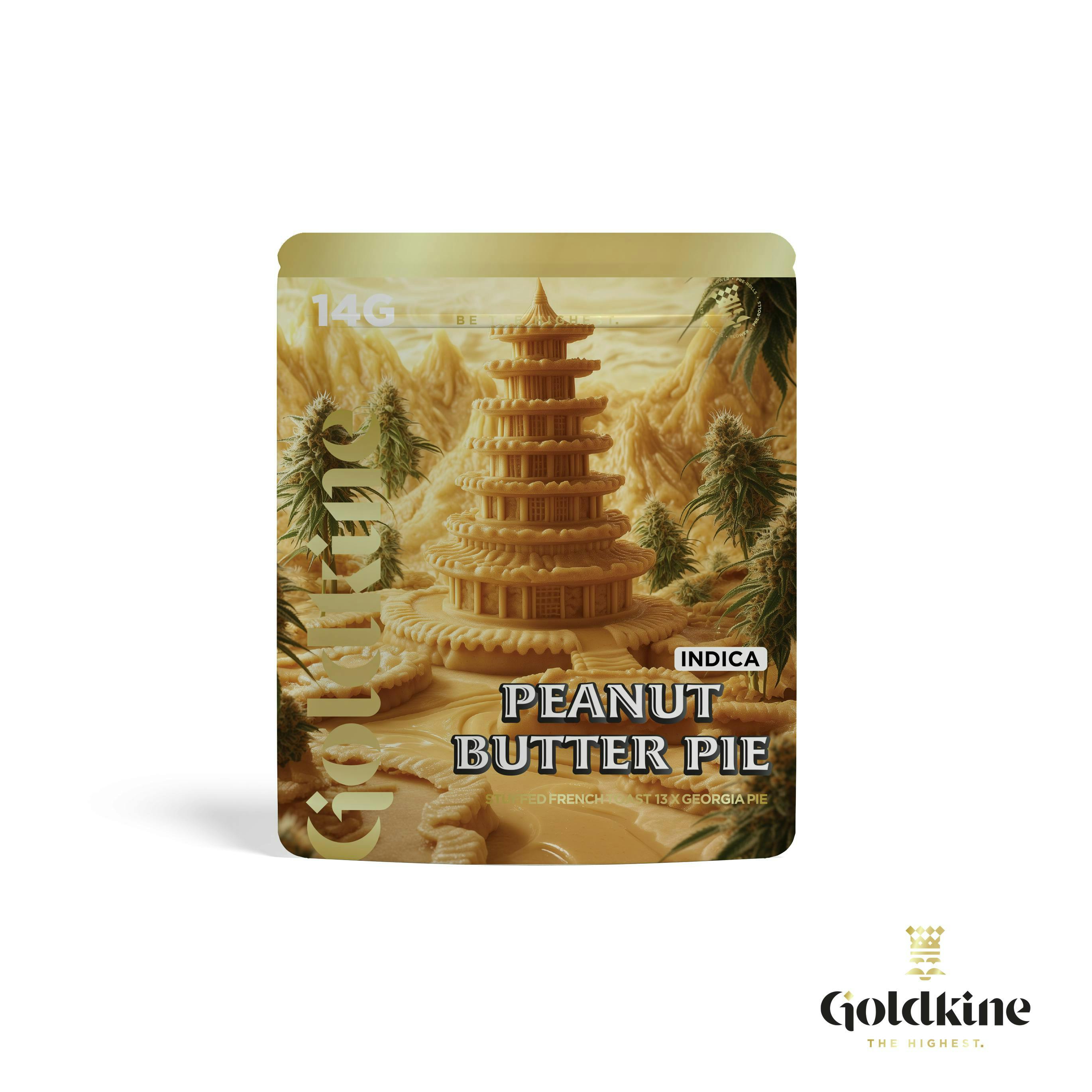 Goldkine - Goldkine Flower 14G (Mylar) | Peanut Butter Pie - 1