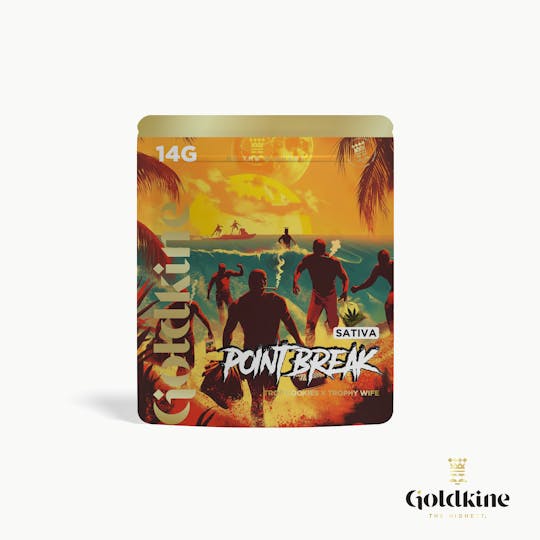 Goldkine - Goldkine Flower 14G (Mylar) | Point Break - 1