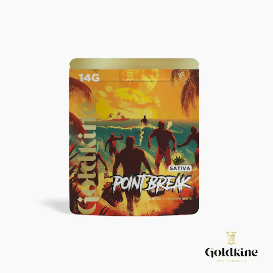 Goldkine - Goldkine Flower 14G (Mylar) | Point Break - 1