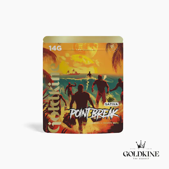 Goldkine - Goldkine Flower 14G (Mylar) | Point Break - 1
