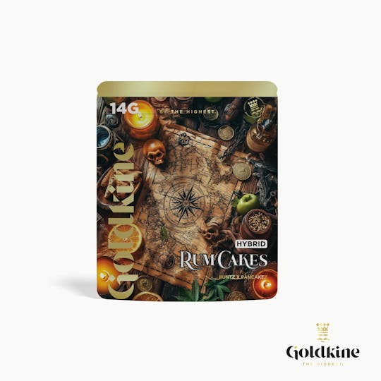 Goldkine - Goldkine Flower 14G (Mylar) | Rum Cakes - 1