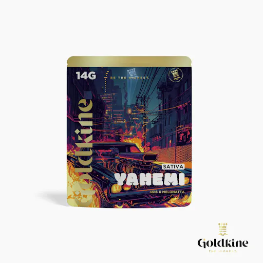 Goldkine - Goldkine Flower 14G (Mylar) | Yahemi - 1