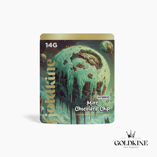 Goldkine - Goldkine Flower 14G (Mylar) | Mint Chocolate Chip - 1