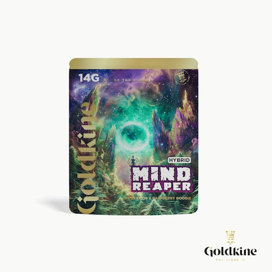 Goldkine - Goldkine Flower 14G (Mylar) | Mind Reaper - 1