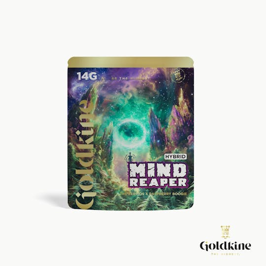 Goldkine - Goldkine Flower 14G (Mylar) | Mind Reaper - 1