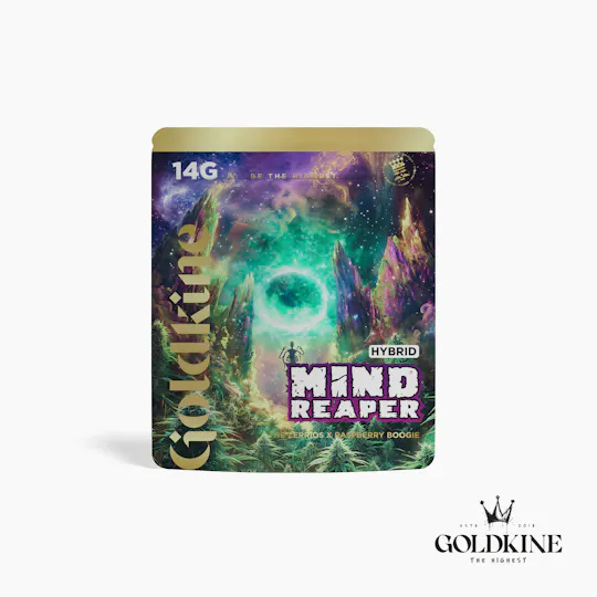 Goldkine - Goldkine Flower 14G (Mylar) | Mind Reaper - 1