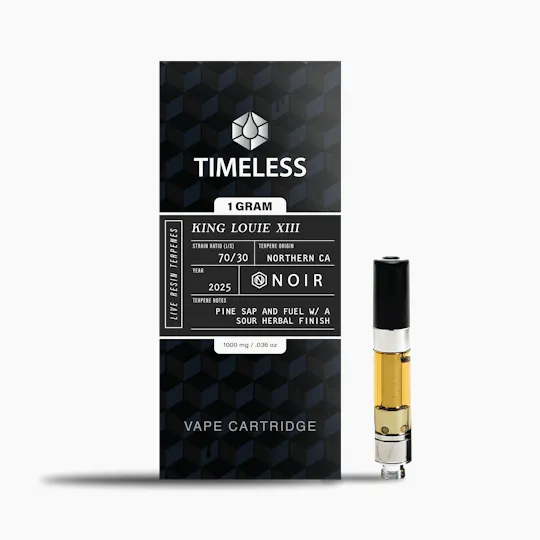 Timeless Vapes - King Louie XIII | NOIR Cartridge | 1g - 1