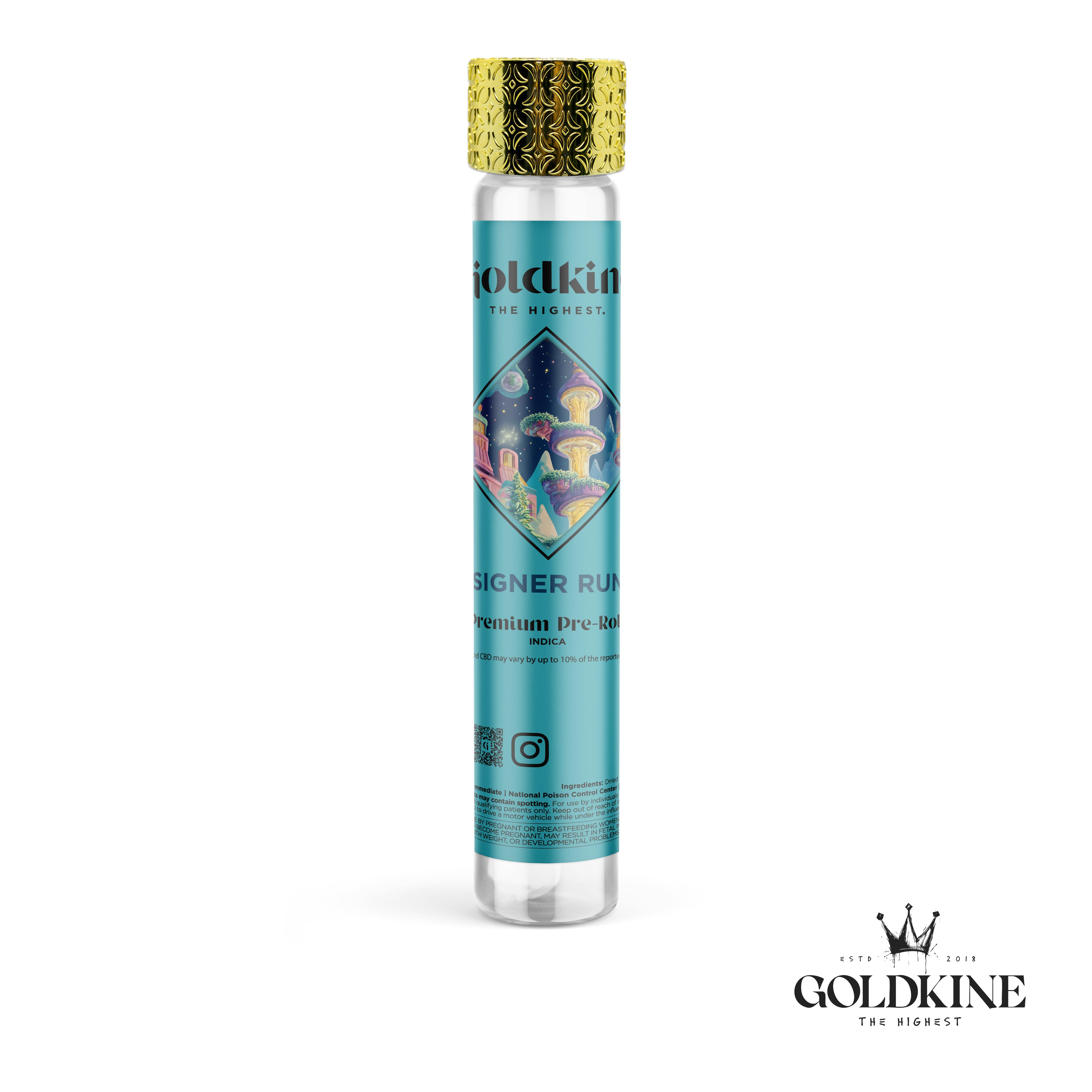 Goldkine - Goldkine Pre Roll 1G | Designer Runtz - 1