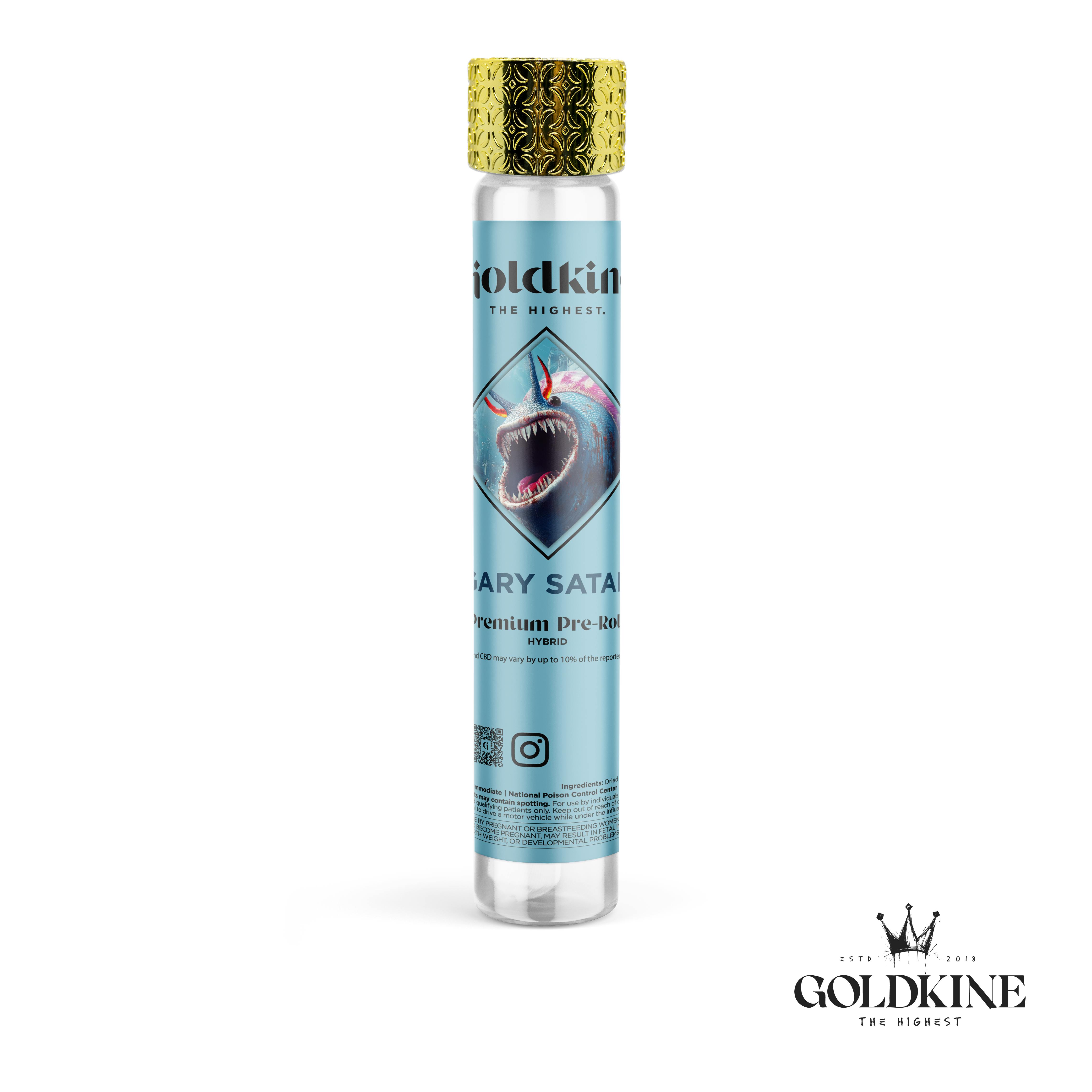 Goldkine - Goldkine Classic Pre Roll 1G | Gary Satan - 1