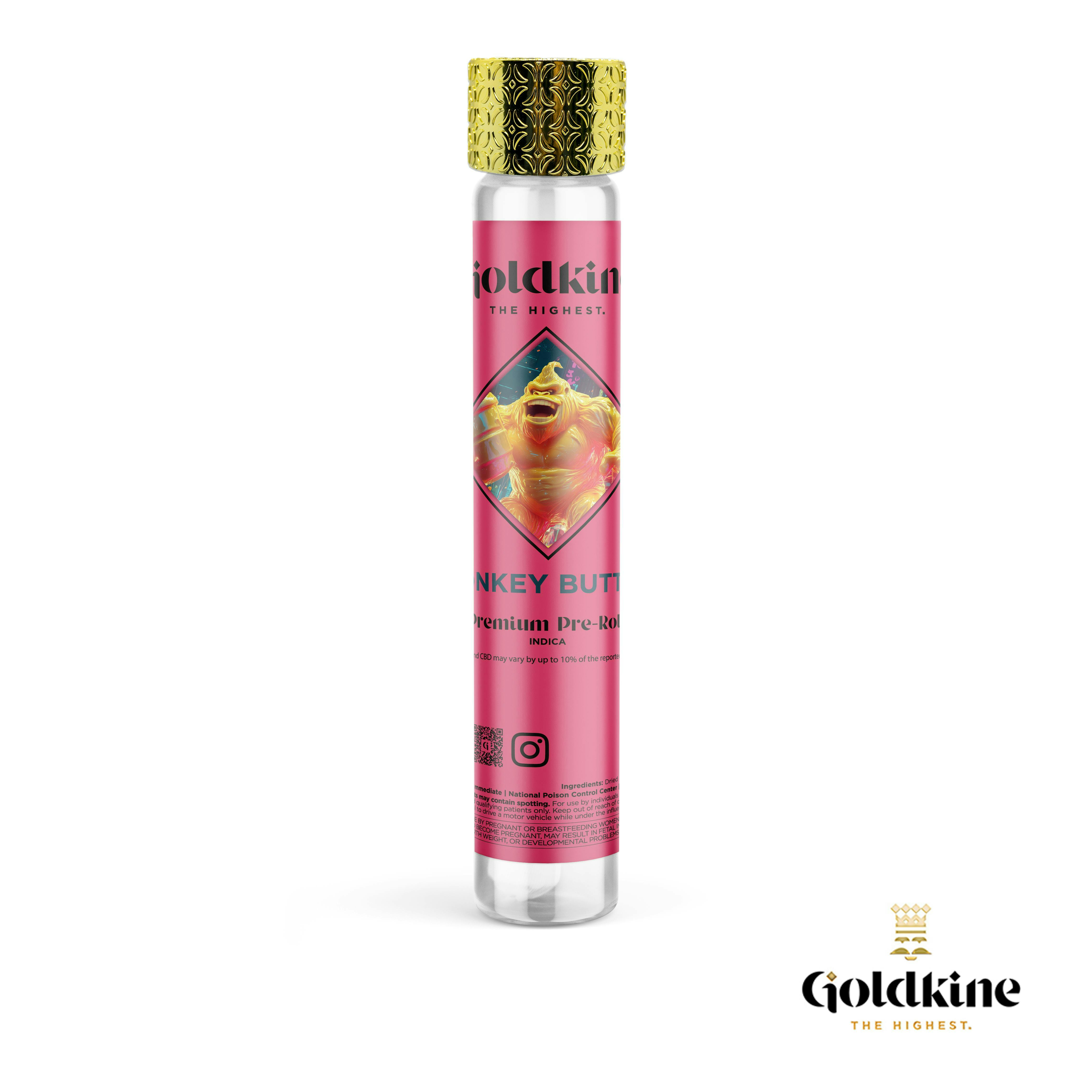 Goldkine - Goldkine Classic Pre Roll 1G | Donkey Butter - 1