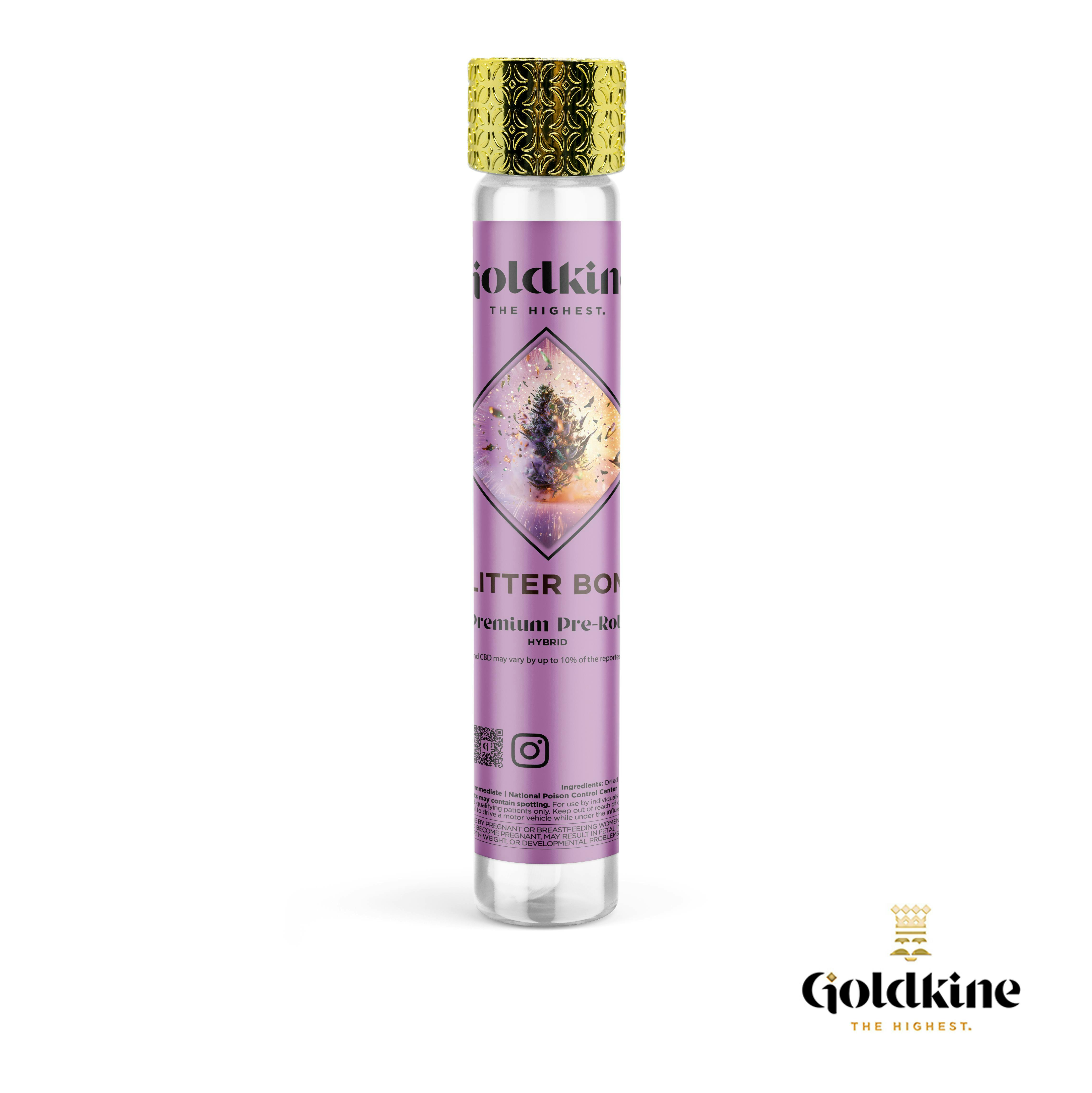 Goldkine - Goldkine Classic Pre Roll 1G | Glitter Bomb - 1