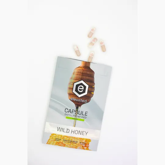 Elevated Labs - Elevated | Wild Honey Distillate | Indica | Capsules| 10ct | 10mg/ea - 1