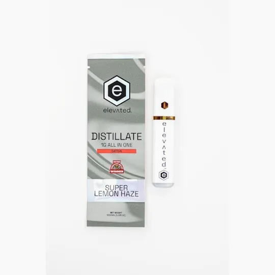 Elevated Labs - Elevated | Super Lemon Haze | Distillate Disposable | 1g - 1