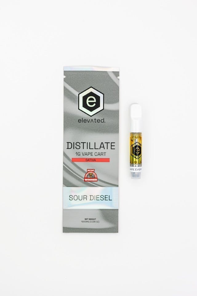 Elevated Labs - Elevated | Sour Diesel | Cartridge | 1g - 1