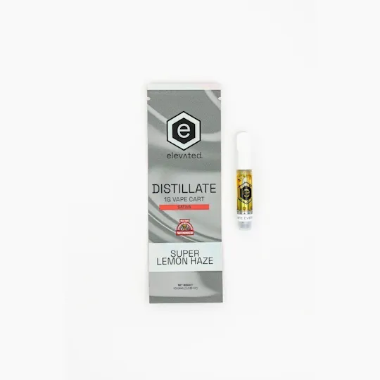 Elevated Labs - Elevated | Super Lemon Haze | Distillate Cartridge | 1g - 1