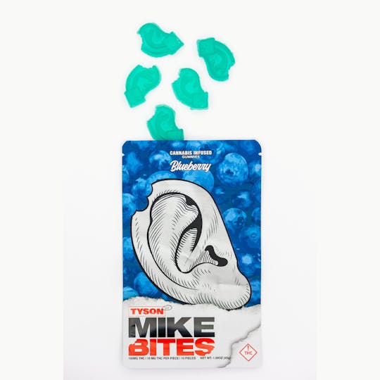 Elevated Labs - Tyson 2.0 Blueberry Mike Bite Ear Gummies 100mg - 1