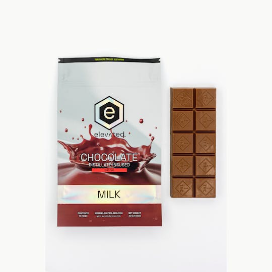 Elevated Labs - Milk Chocolate Distillate Infused 100mg - 1