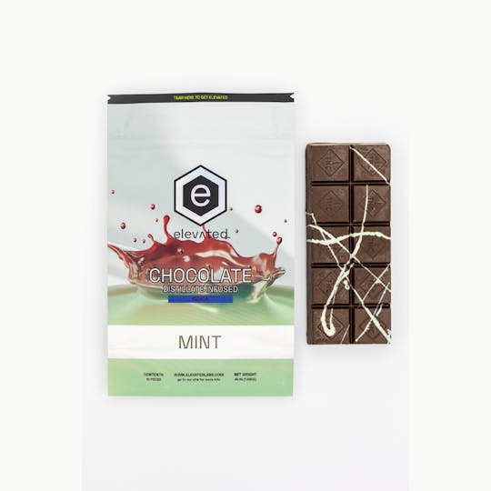Elevated Labs - Mint Chocolate Distillate Infused 100mg - 1