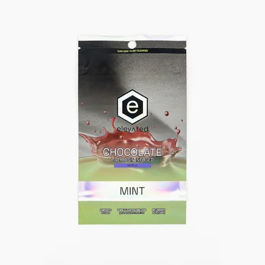 Elevated Labs - Elevated | Live Rosin Mint Chocolate | 100mg | 10ct | 10mg/ea - 1