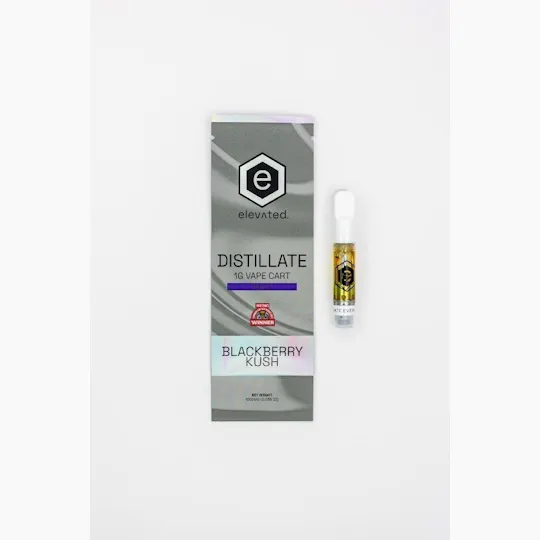 Elevated Labs - Elevated | Blackberry Kush | Distillate Cartridge | 1g - 1