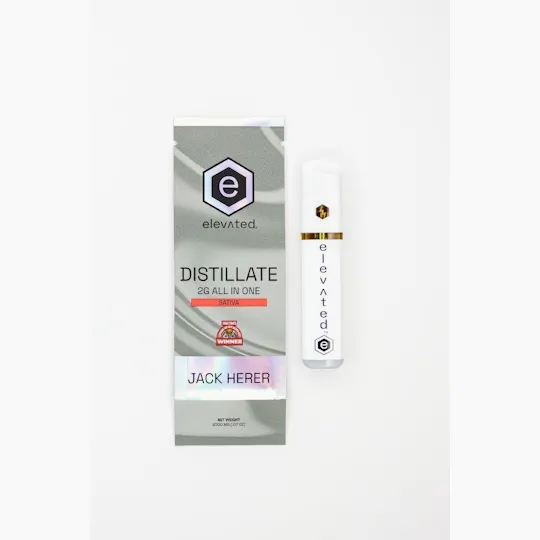 Elevated Labs - Elevated | Jack Herer | Distillate Disposable | 2g - 1