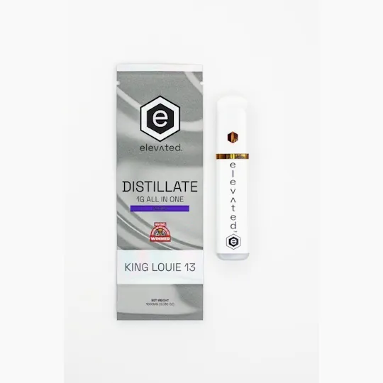 Elevated Labs - Elevated | King Louie 13 | Distillate Disposable | 1g - 1