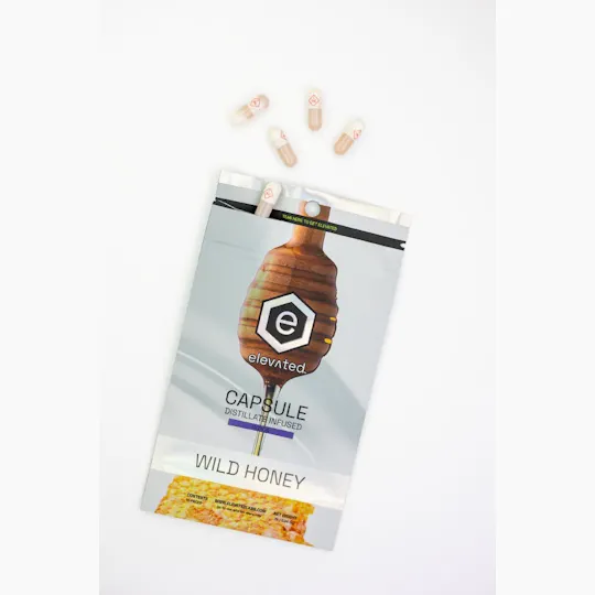 Elevated Labs - Elevated | Wild Honey Distillate | Sativa | Capsules | 10ct | 10mg/ea - 1