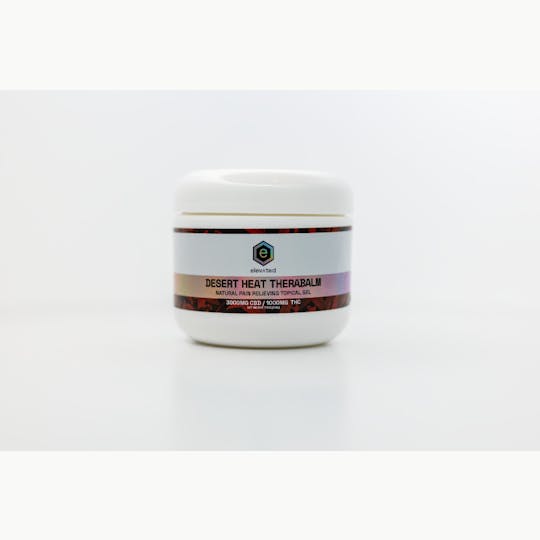 Elevated Labs - Desert Heat Therabalm Topical 4oz - 1