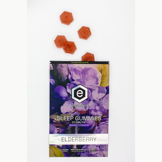 Elevated Labs - Elderberry - Sleep Gummies 100mg - 1