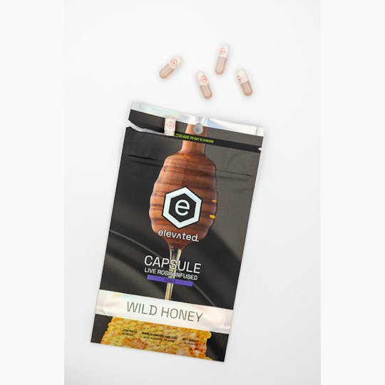 Elevated Labs - Wild Honey Rosin Infused Honey Caps (Indica) - 1
