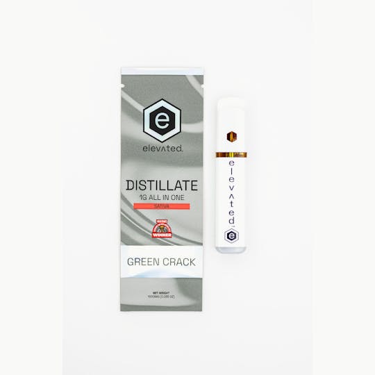 Elevated Labs - Green Crack All-In-One 1g - 1