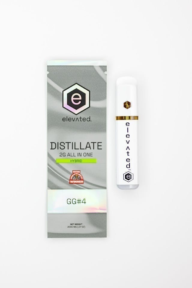 Elevated Labs - Elevated | GG4 | Distillate Disposable | 2g - 1