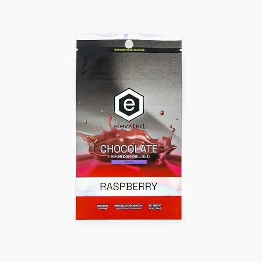 Elevated Labs - Elevated | Live Rosin Raspberry Chocolate | 100mg | 10ct | 10mg/ea - 1