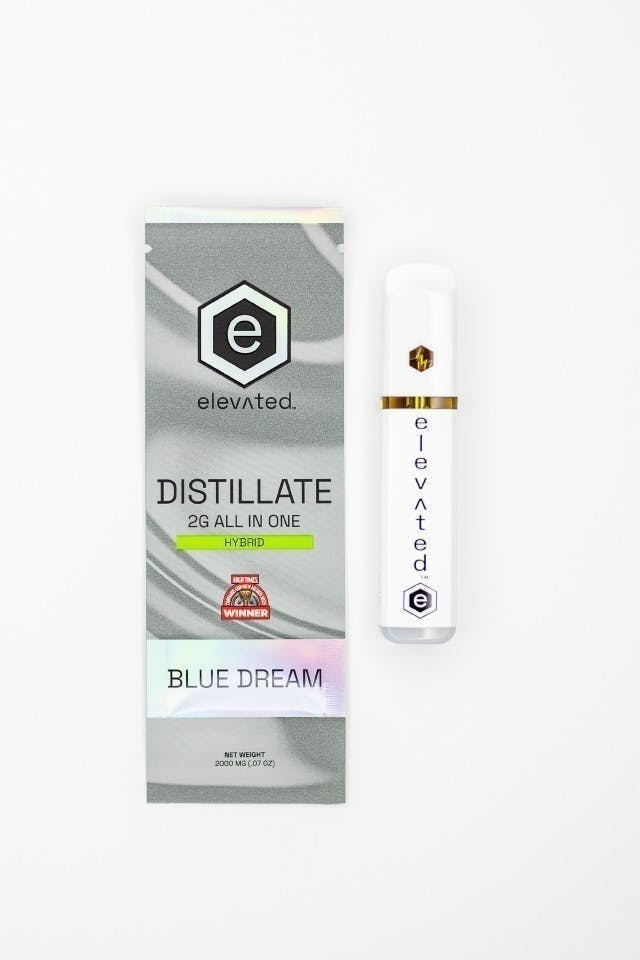 Elevated Labs - Elevated | Blue Dream | Distillate Disposable | 2g - 1