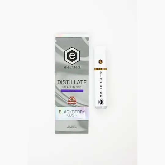 Elevated Labs - Elevated | Blackberry Kush | Distillate Disposable | 2g - 1