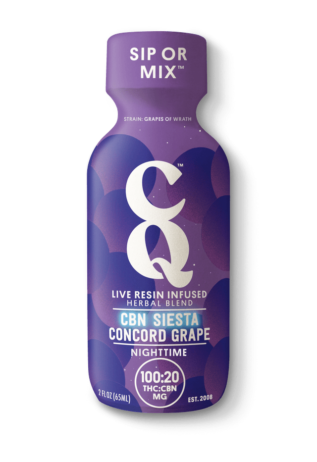 Elevated Labs - Elevated | CBN Siesta Concord Grape Shot | 100mg | 65ml - 1