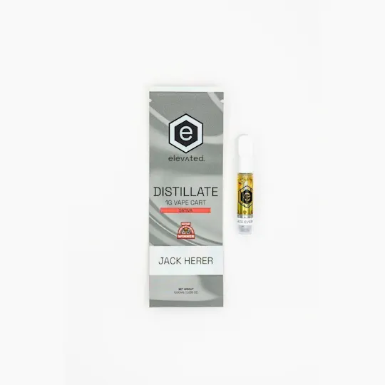 Elevated Labs - Elevated | Jack Herer | Distillate Cartridge | 1g - 1