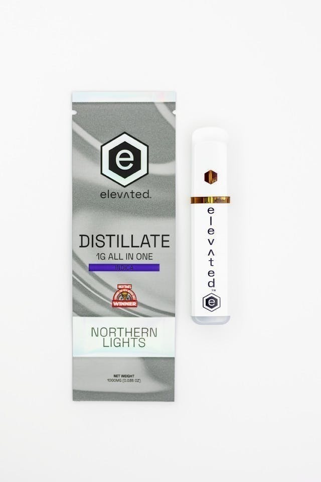Elevated Labs - Elevated | Northern Lights | Distillate Disposable | 1g - 1