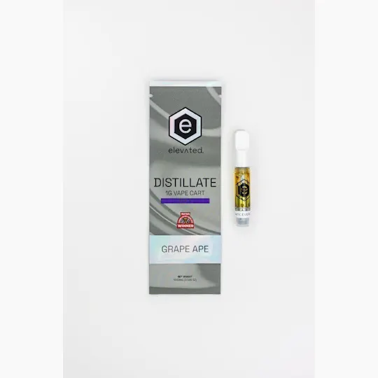 Elevated Labs - Elevated | Grape Ape | Distillate Cartridge | 1g - 1