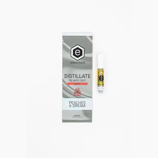 Elevated Labs - Elevated | Peaches & Dreams | Distillate Cartridge | 1g - 1