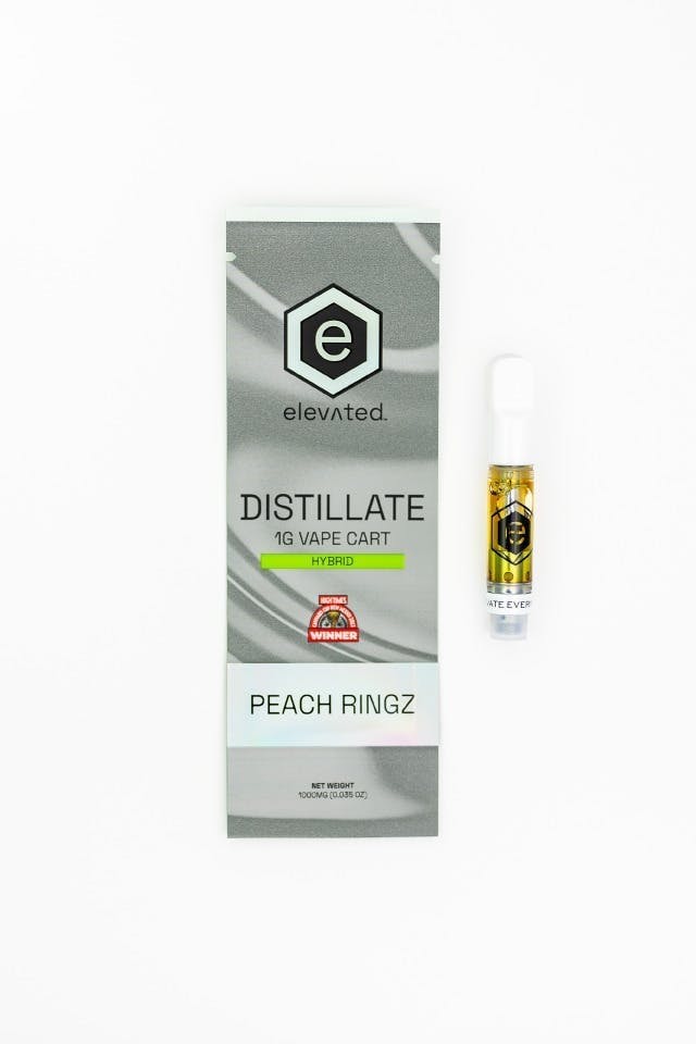 Elevated Labs - Elevated | Peach Ringz | Cartridge | 1g - 1