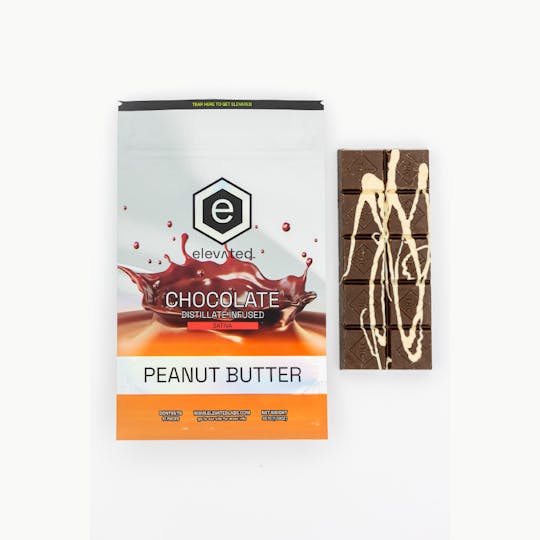 Elevated Labs - Peanut Butter Chocolate Distillate Infused 100mg - 1