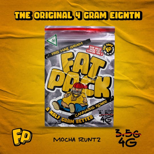 Fat Pack - FAT PACK: Mocha Runtz (4G 8TH Prepack) - 1