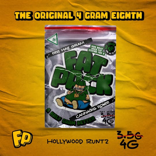 Fat Pack - FAT PACK: Hollywood Runtz (4G 8TH Prepack) - 1
