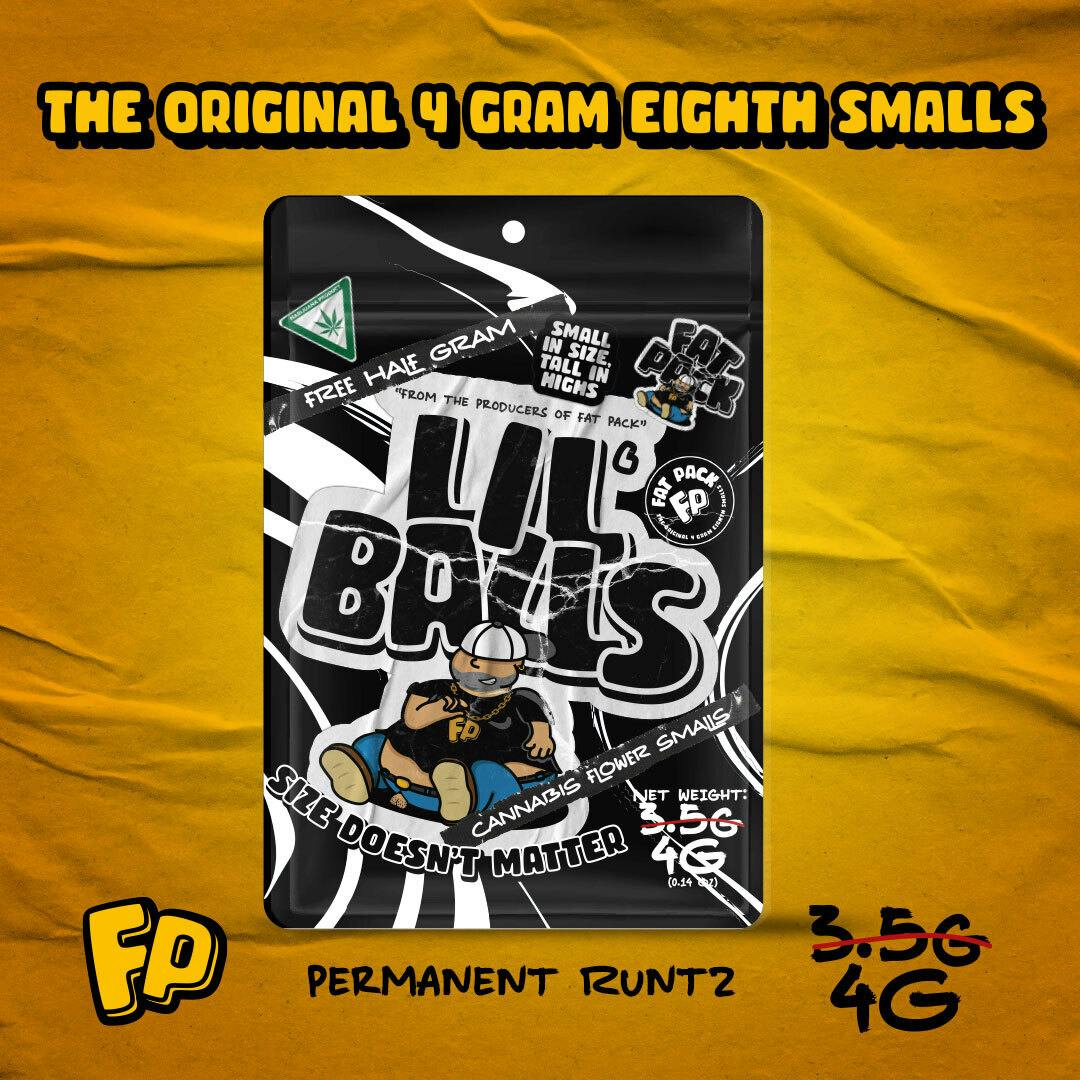 Fat Pack - LIL' BALLS: Permanent Runtz (4G 8TH Smalls Prepack) - 1