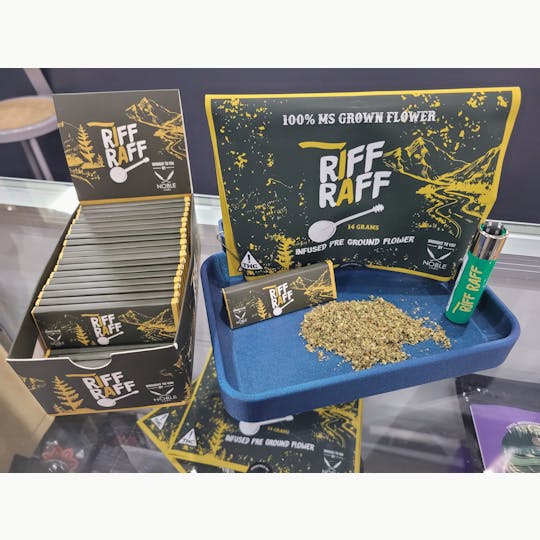 Noble Labs - Noble Labs - Riff Raff 14g | Diamond Infused Ground Flower - 1