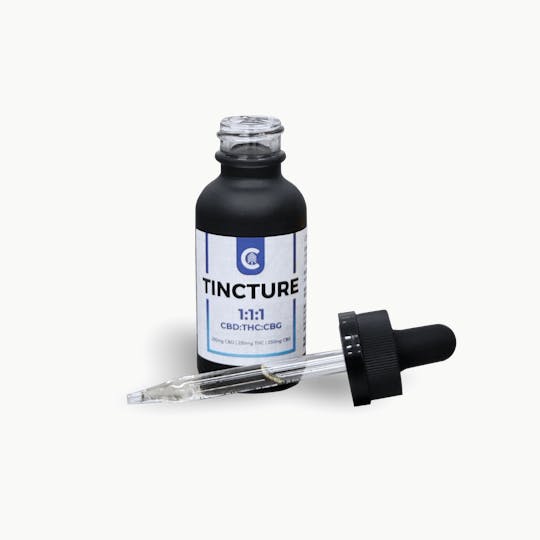 City Trees - Blue Agave 1:1:1 THC/CBD/CBG Tincture | 250mg - 1