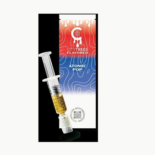 City Trees - Atomic Pop (H) Dab Oil Syringe | 0.85g - 1