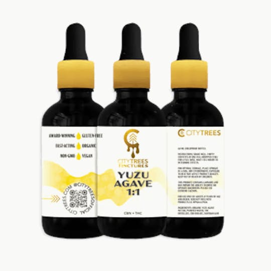 City Trees - Yuzu Agave 1:1 THC/CBN Tincture | 250mg - 1
